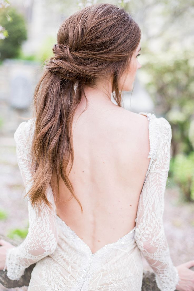 Wedding Ponytail Hairstyle
 401 best Hairstyles and up dos for weddings images on