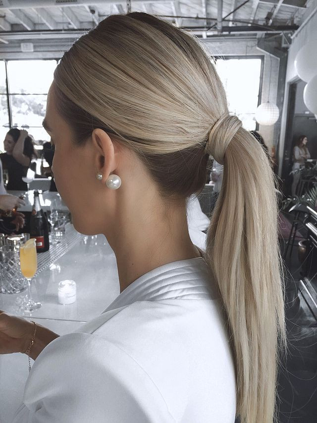 Wedding Ponytail Hairstyle
 Bridal Shower Ponytail Moment The Skinny Confidential