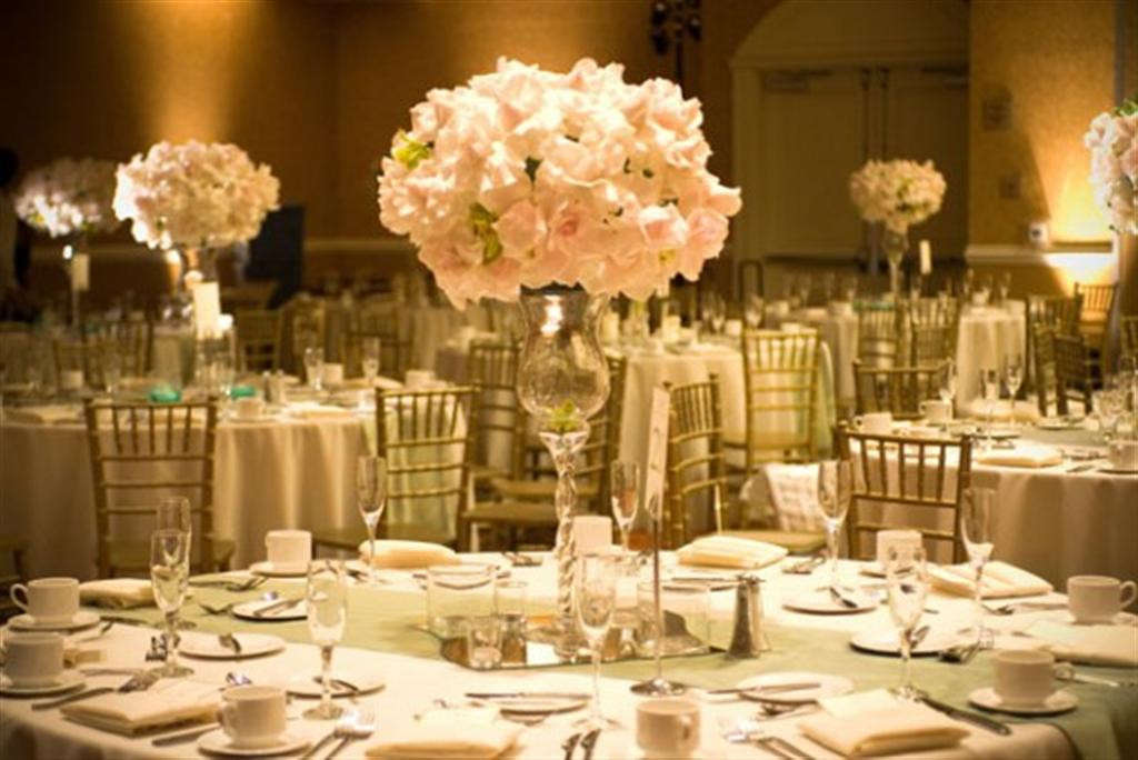 Wedding Reception Table Decor
 Flowers decorations Wedding party Flower decoration