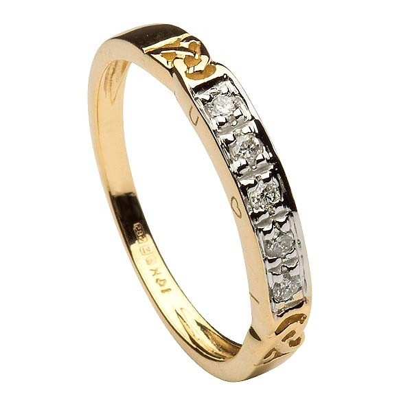 Wedding Rings.com
 Women s Eternity Knot Ring with Diamonds