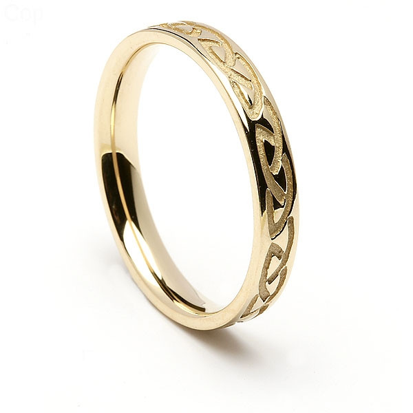 Wedding Rings.com
 Engraved Celtic Knot Wedding Ring