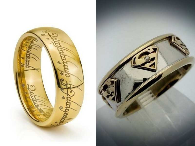 Wedding Rings Movie
 20 Movie Inspired Wedding Rings Awesome Geeky Couples