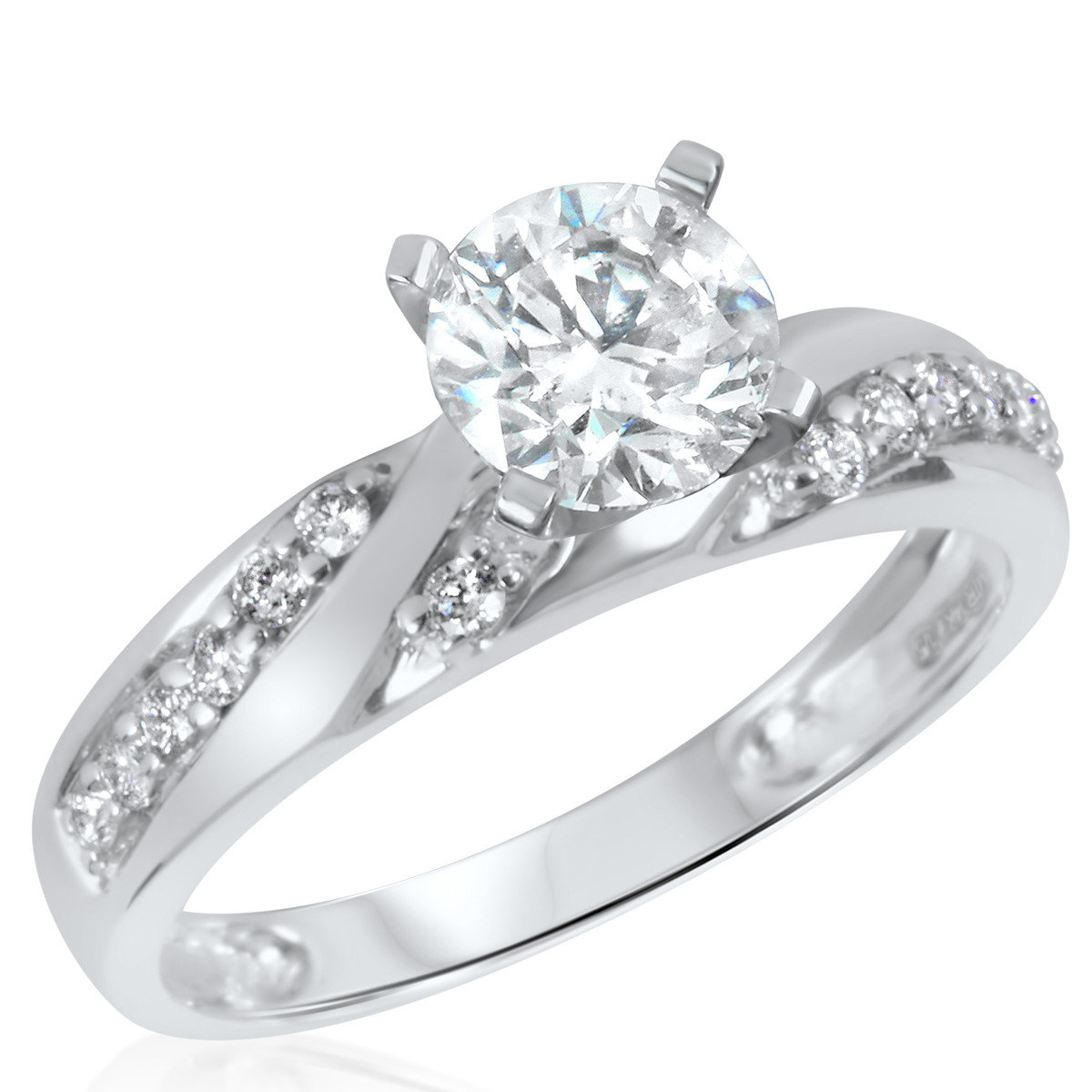 Wedding Rings Sets Women
 1 1 2 CT T W Diamond Women s Bridal Wedding Ring Set 10K