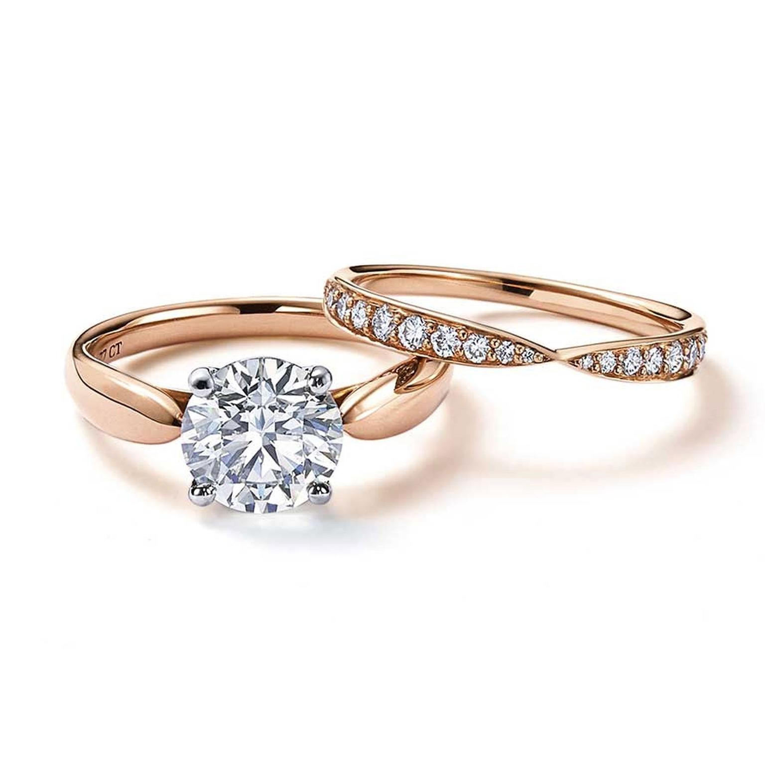 Wedding Rings Tiffany
 Tiffany has captured our hearts with its rose gold