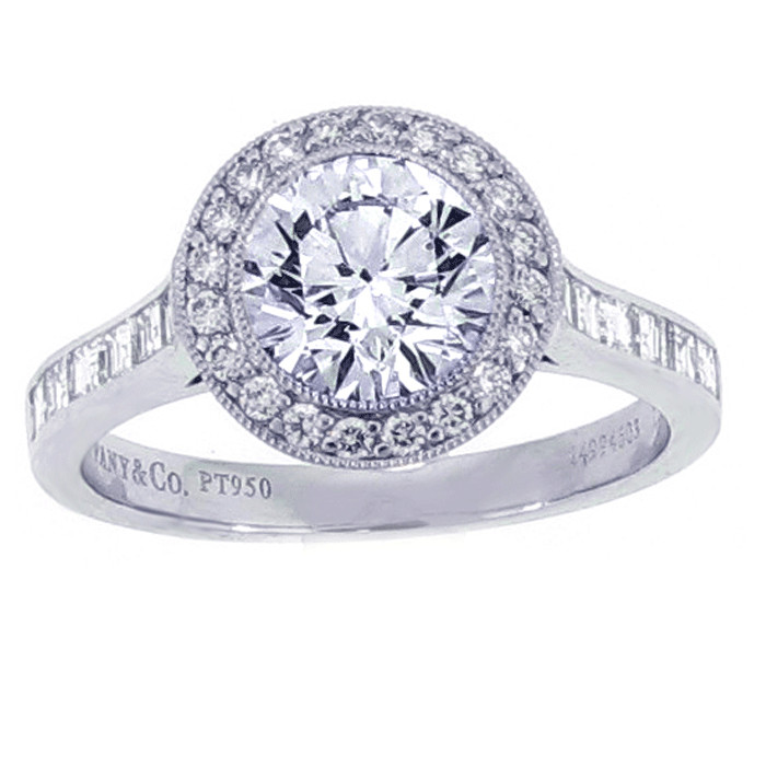 Wedding Rings Tiffany
 Tiffany & Co diamond estate engagement ring jewelry