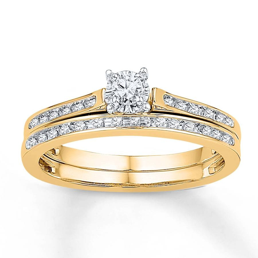 Wedding Rings Trio Sets For Cheap
 15 Collection of Yellow Gold Wedding Band Sets