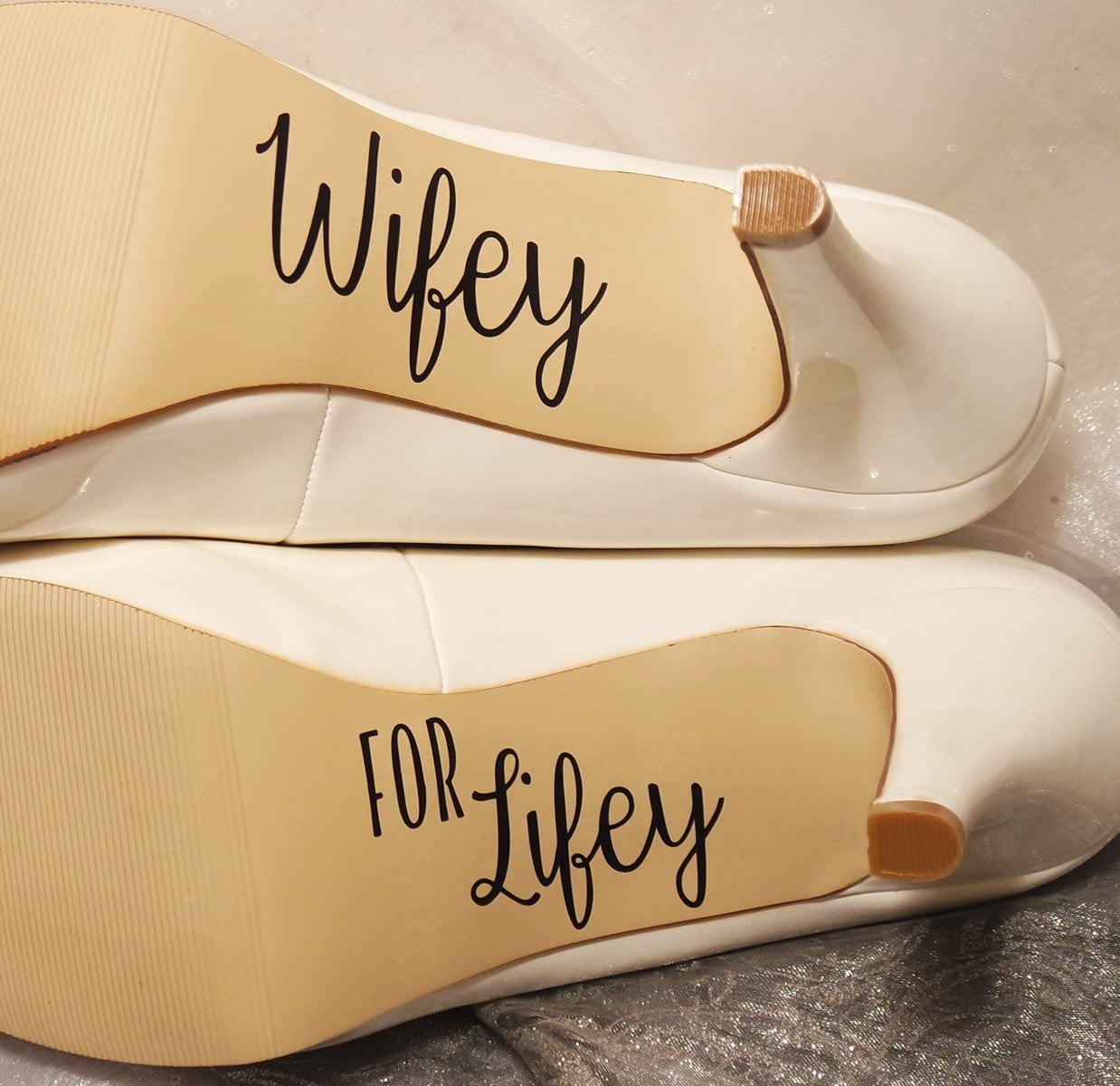 Wedding Shoe Decals
 Wifey for Lifey Wedding Shoe Decals High Heel Decals Wedding