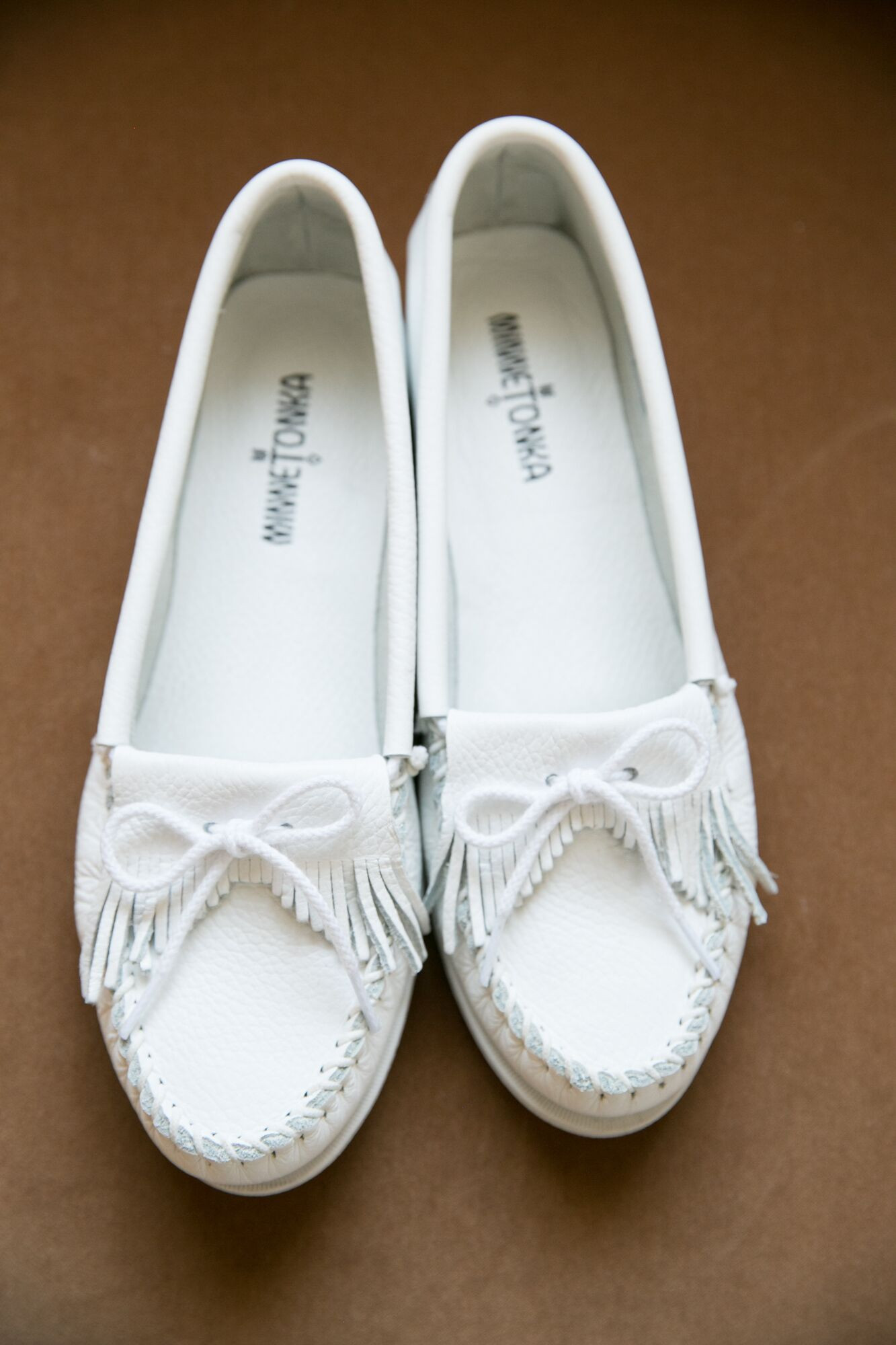 Wedding Shoes Chicago
 White Minnetonka Wedding Shoes