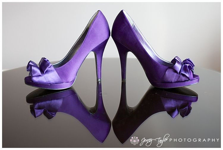 Wedding Shoes Chicago
 Purple Wedding Shoes
