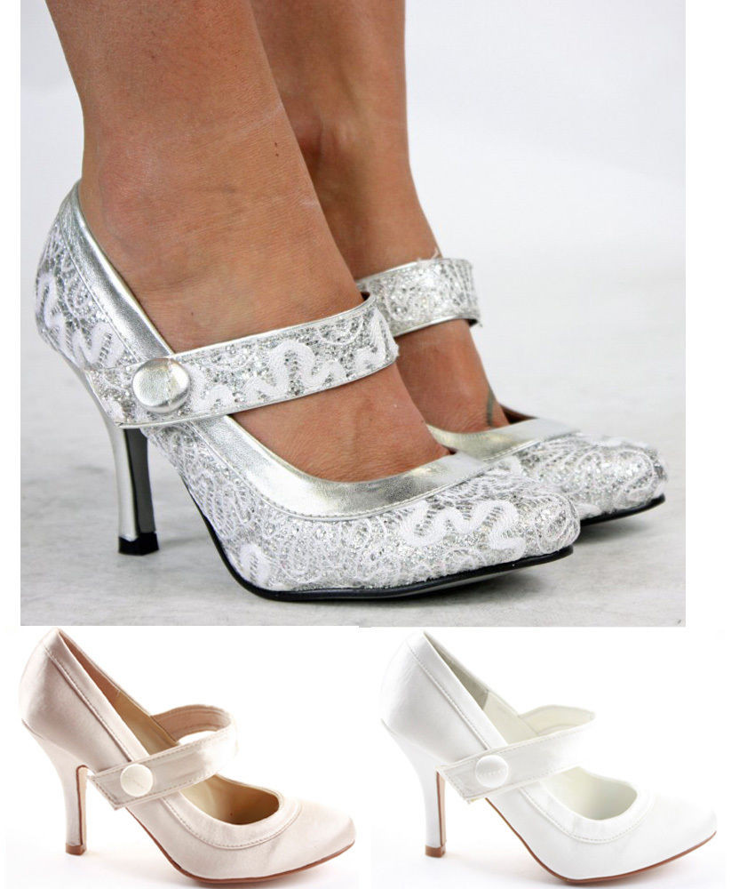 Wedding Shoes For Bride Low Heel
 La s Party Wedding Bridal Pumps Low Mid Heels Prom