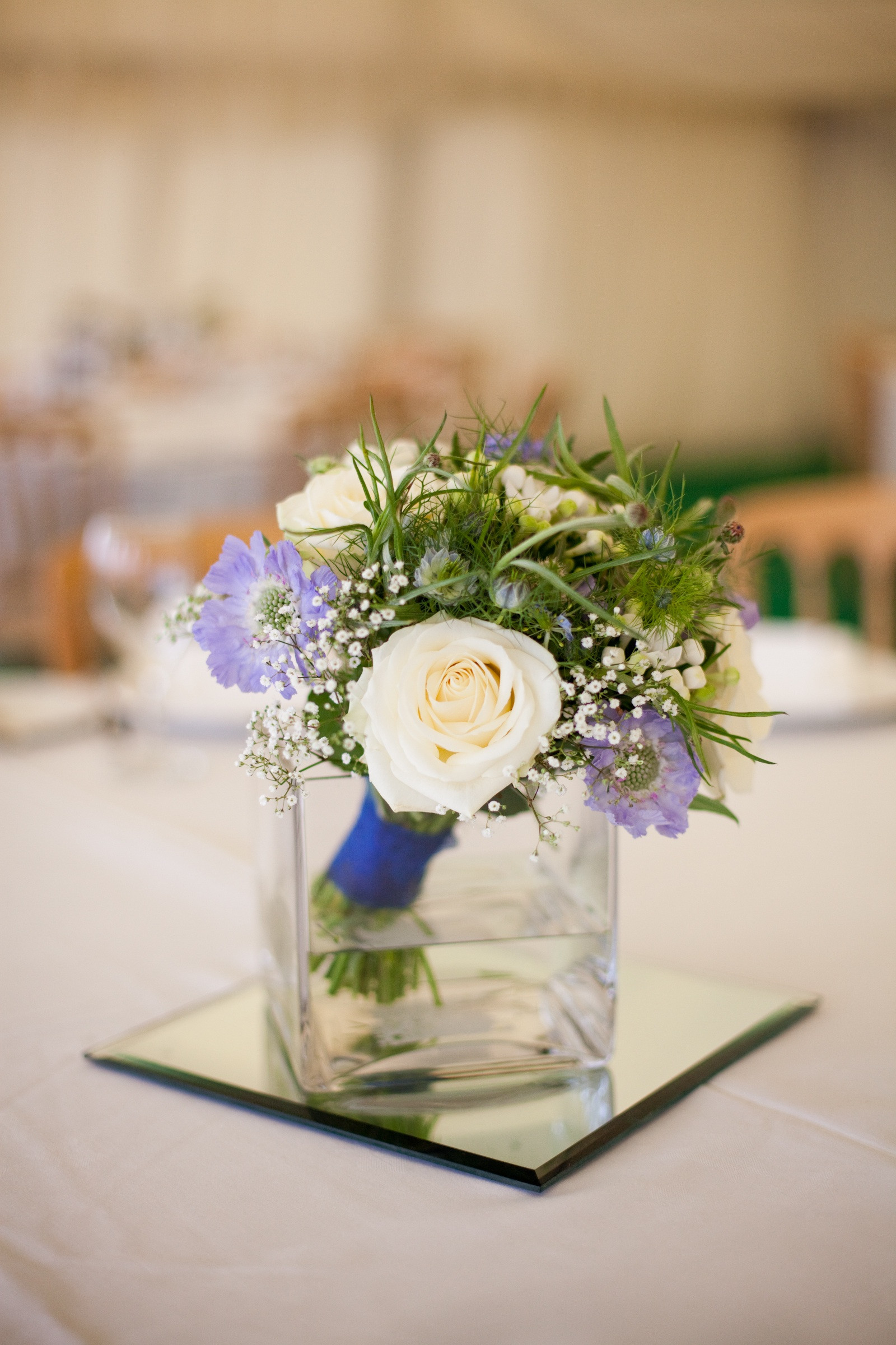 Wedding Table Flower Arrangements
 Our wedding Wedding flowers – Karen Toms