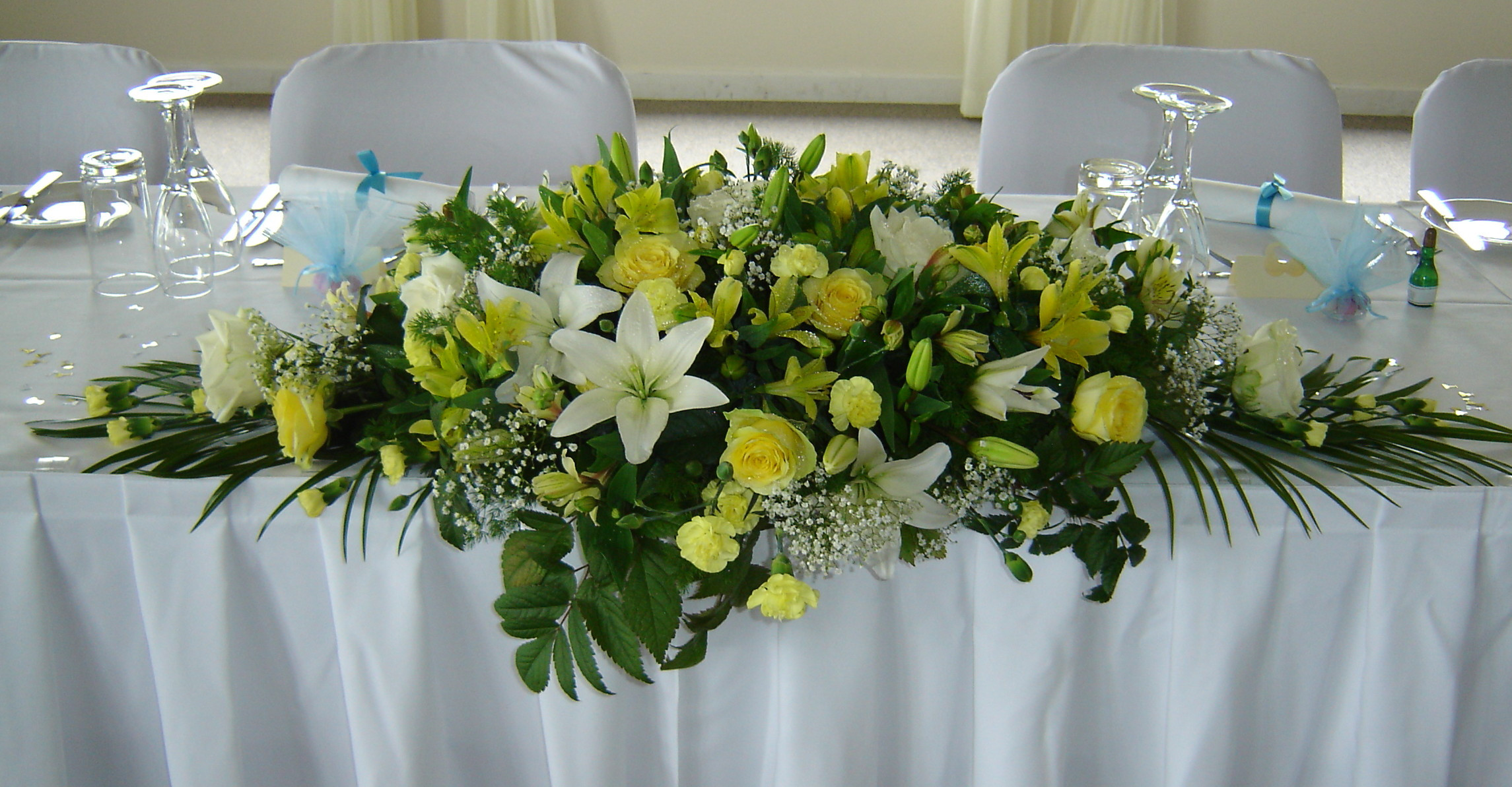 Wedding Table Flower Arrangements
 Wedding Flowers Packages Jane s Floral Designs Florist