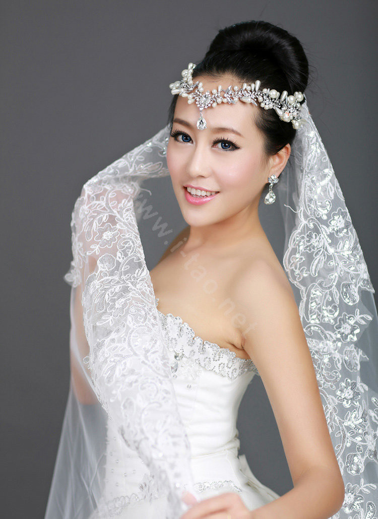 Wedding Veils And Head Pieces
 Buy Wholesale Wedding Bride Jewelry Pearl Crystal Tiaras