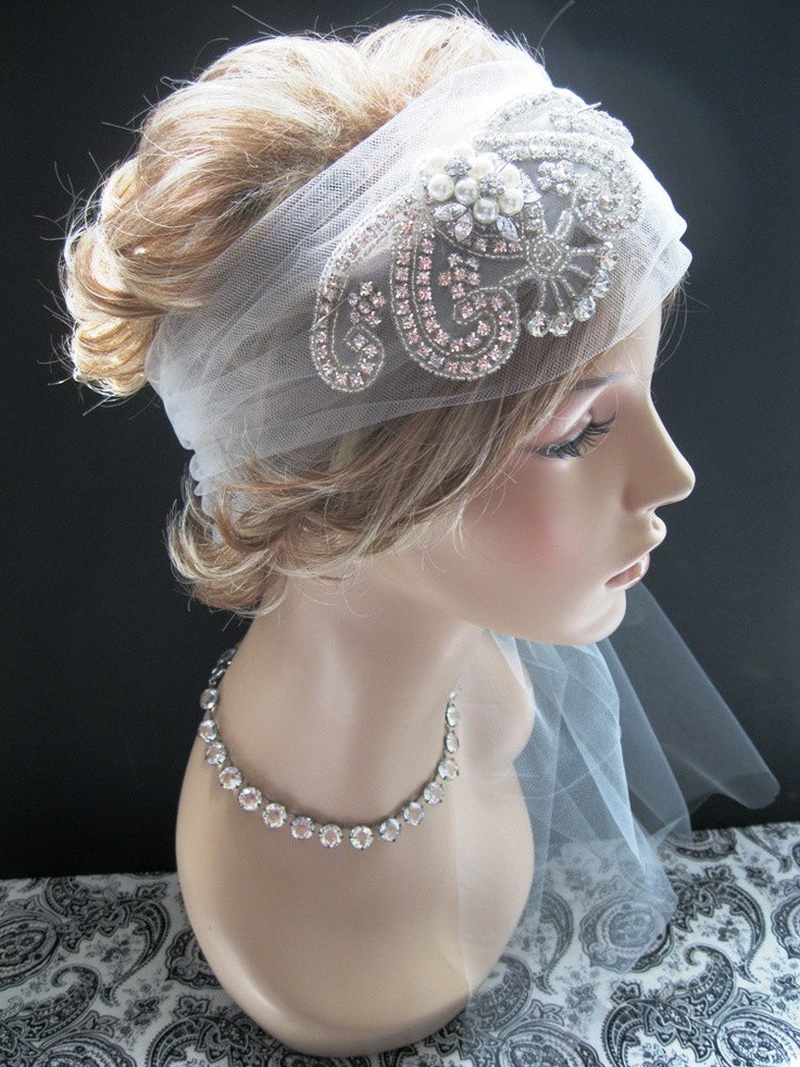 Wedding Veils And Headbands
 1000 images about Headpieces on Pinterest