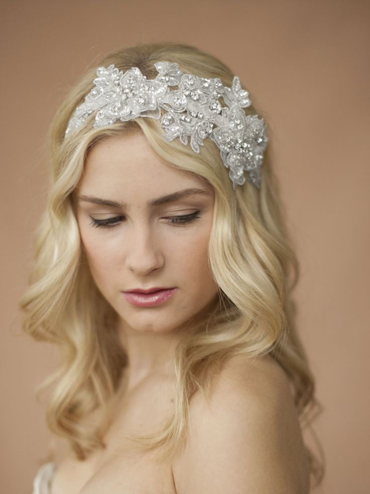 Wedding Veils And Headbands
 607 best Wedding Hairstyles & Hair Accessories images on