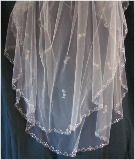Wedding Veils DIY
 Handcrafted Hitching Post Down To The Wire DIY