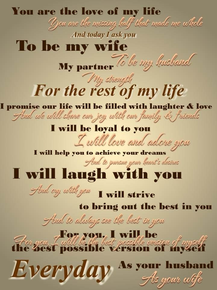 Wedding Vows To Him
 Pin by Gina Sypersma on Wedding in 2019