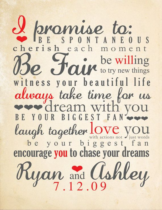 Wedding Vows To Him
 Romantic Wedding Vows Examples For Her and For Him