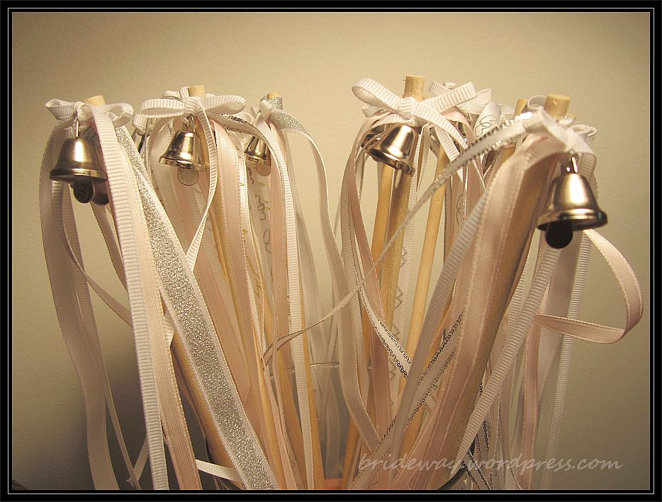 Wedding Wands DIY
 Wedding DIY Create Your Own Ribbon Wands crazyforus
