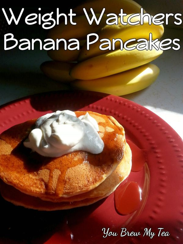 Weight Watchers Pancakes Recipes
 Weight Watchers Breakfast Banana Pancakes You Brew My Tea