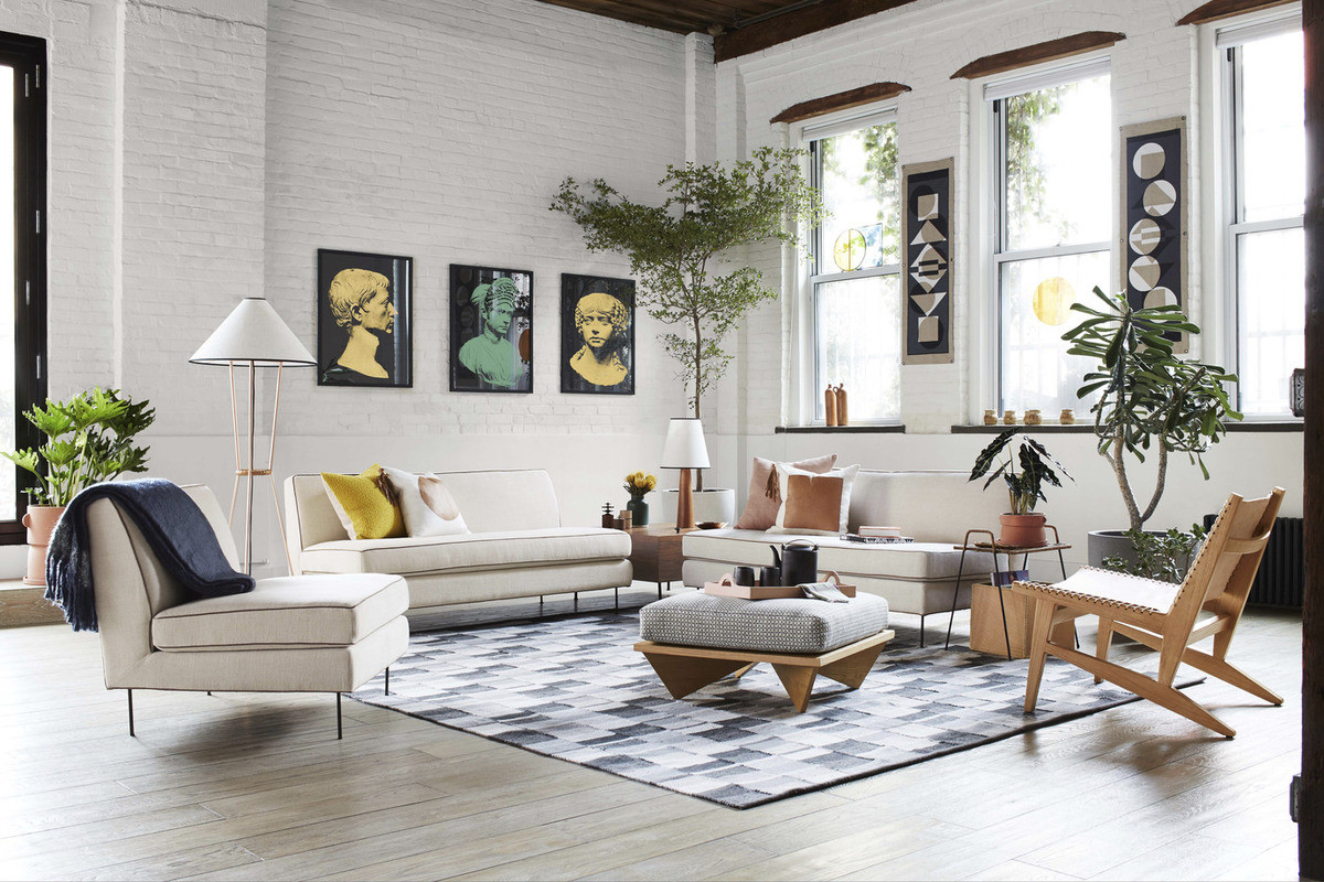 West Elm Living Room Ideas
 California Cool mune s New Collection for West Elm