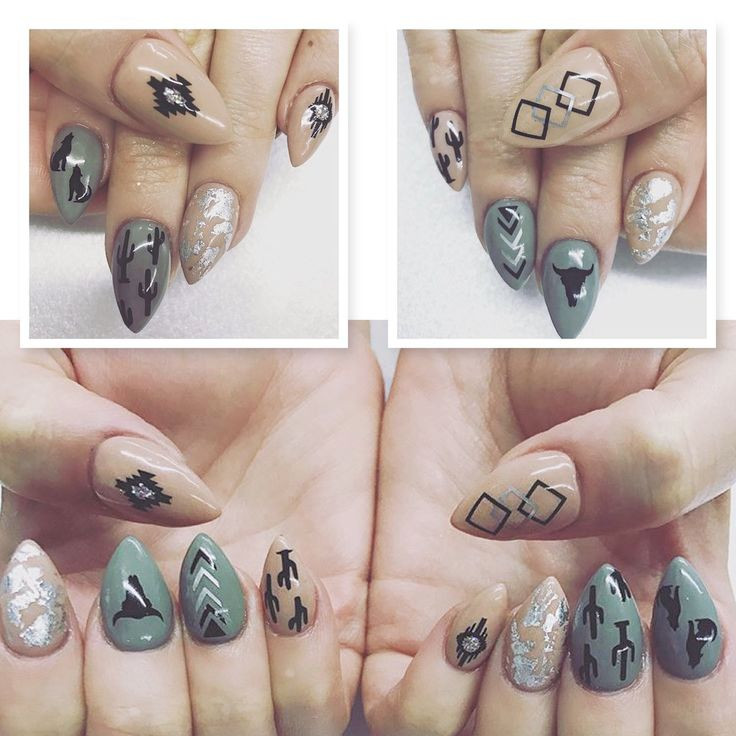 Western Nail Designs
 The 25 best Western nail art ideas on Pinterest