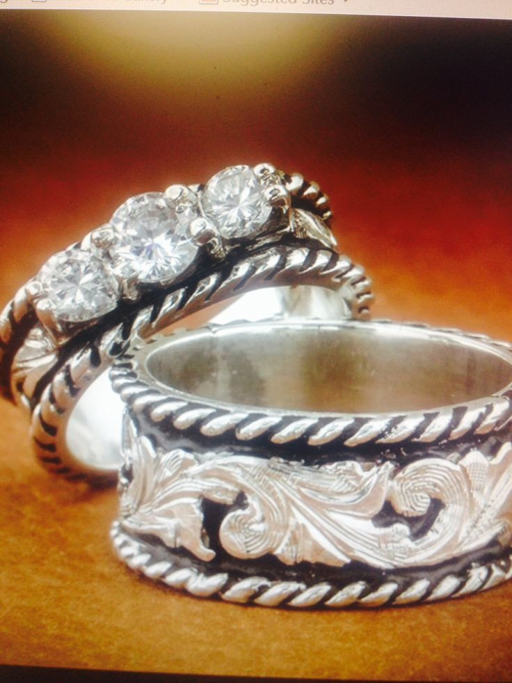 Western Wedding Rings
 western wedding ring sets