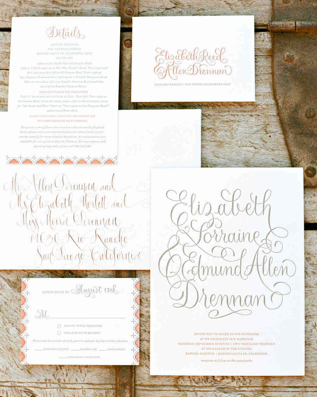 What To Put On A Wedding Invitation
 10 Things You Should Know Before Mailing Your Wedding