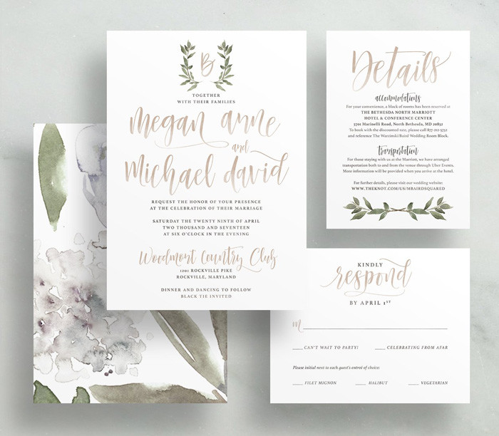 What To Put On A Wedding Invitation
 When Should You Send Out Your Wedding Invitations