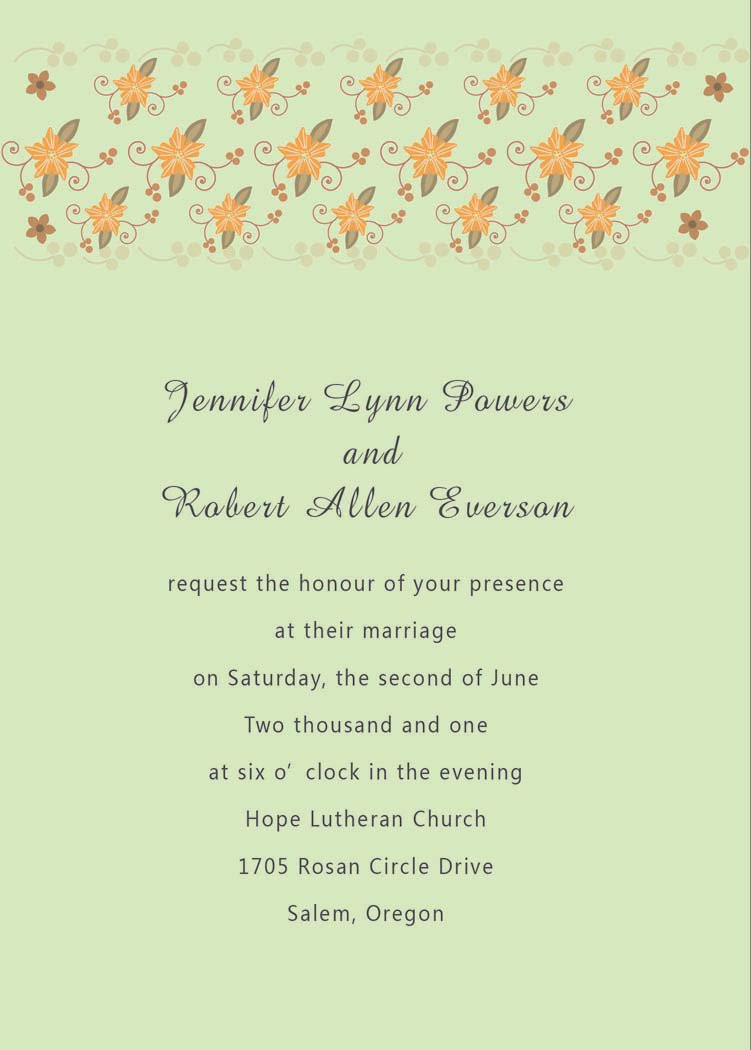What To Put On A Wedding Invitation
 Quotes To Put Back Wedding Invitations