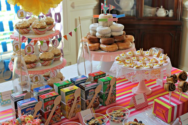 What To Serve At A Kids Birthday Party
 Morning Birthday Party Food some great ideas