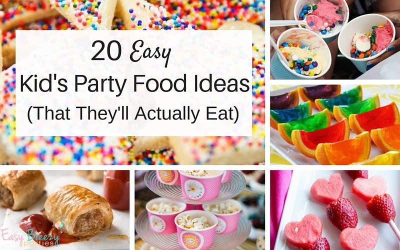 What To Serve At A Kids Birthday Party
 1st Birthday Party Food List Kitchens Design Ideas And