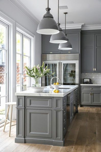 White And Gray Kitchen
 66 Gray Kitchen Design Ideas Decoholic