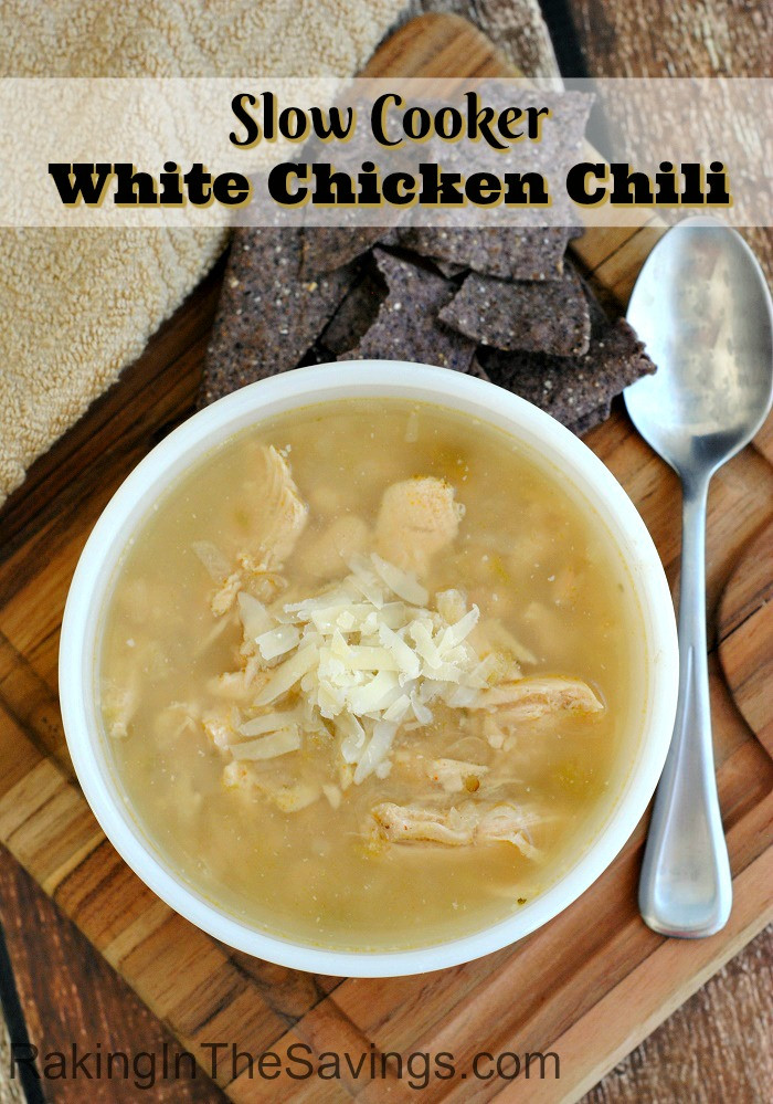 White Chicken Chili Slow Cook Recipe
 Slow Cooker White Chicken Chili Recipe