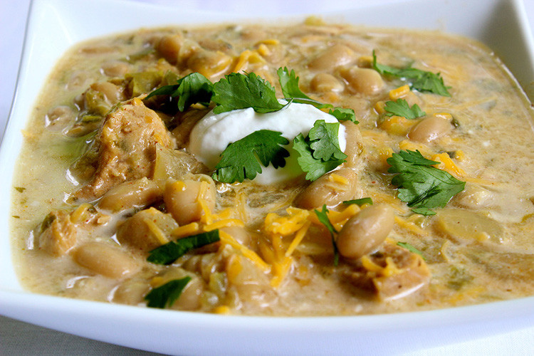 White Chicken Chili Slow Cook Recipe
 The Best Slow Cooker White Bean Chicken Chili