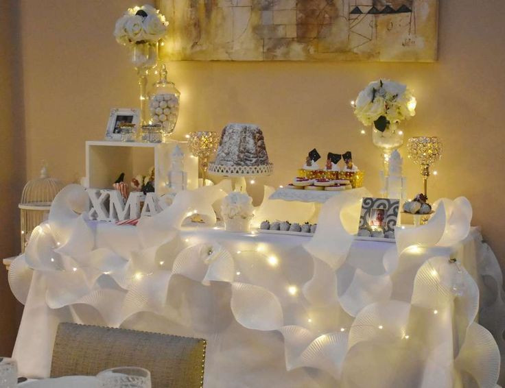 White Christmas Party Ideas
 865 best Christmas Ideas images on Pinterest