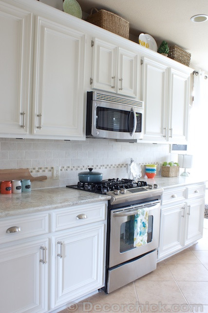 White Kitchen Cabinet Handles
 The Moment You ve Been Waiting For Our White Kitchen