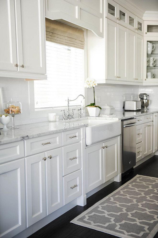 White Kitchen Cabinet Handles
 white kitchen design 45