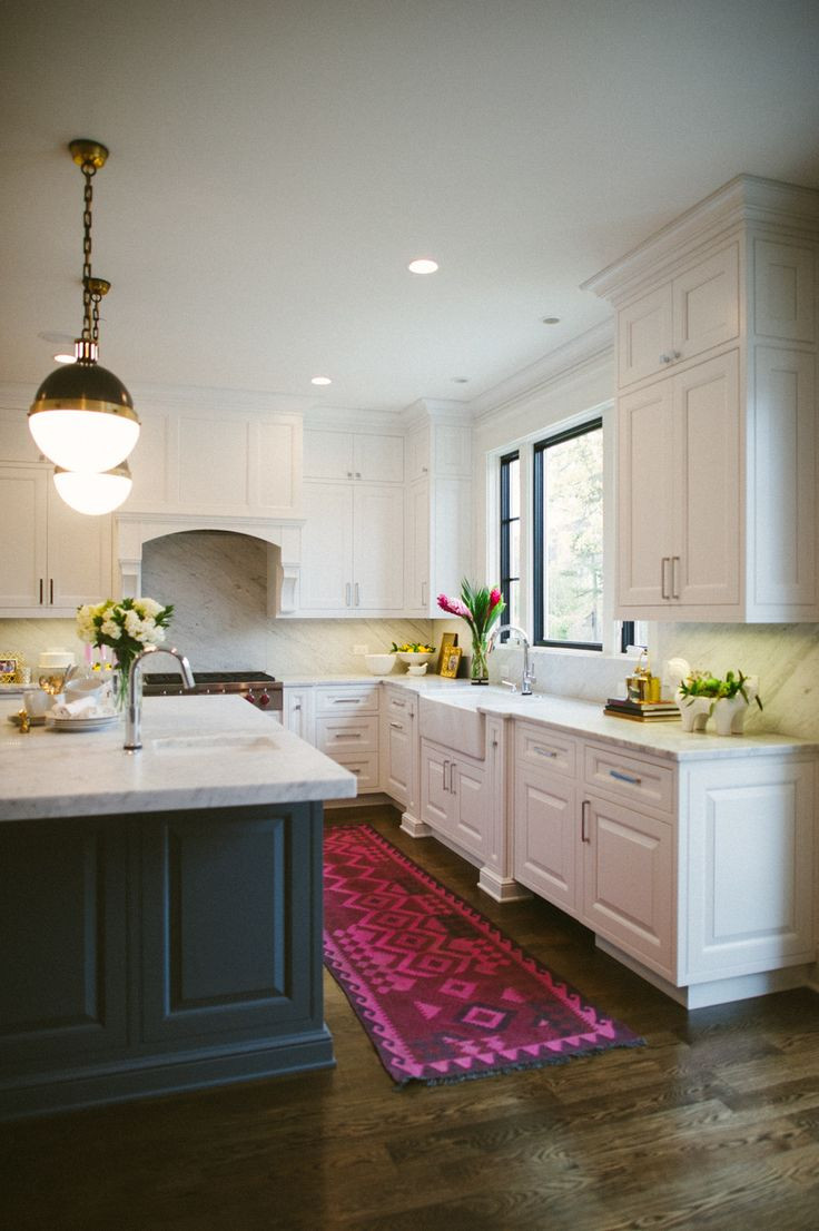 White Kitchen Rugs
 The best colorful kitchen rugs and runners