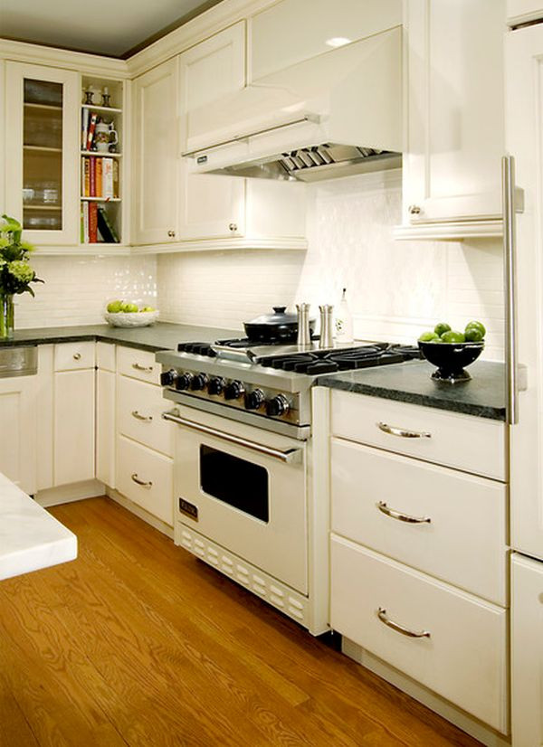 White Kitchen With White Appliances
 Stylish Kitchens with White Appliances They Do Exist