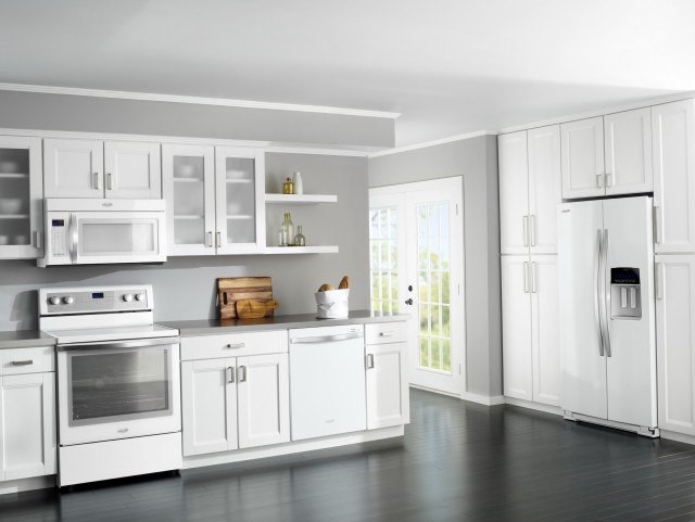 White Kitchen With White Appliances
 20 Modern Kitchen Designs With White Appliances Housely