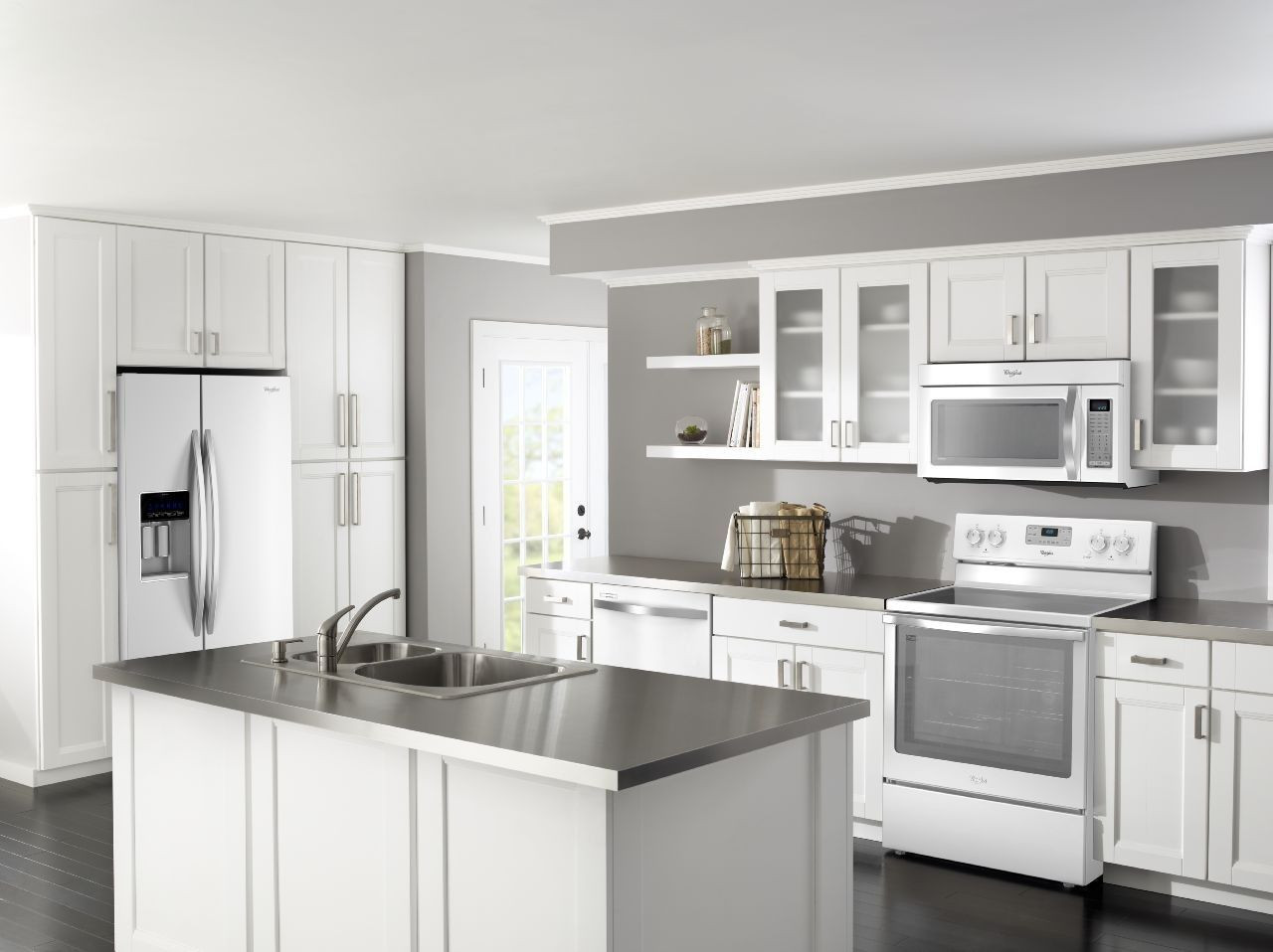 White Kitchen With White Appliances
 Best Kitchen Appliance Finishes For 2019