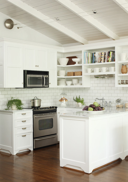 White Small Kitchen
 Small White Kitchens Design Ideas