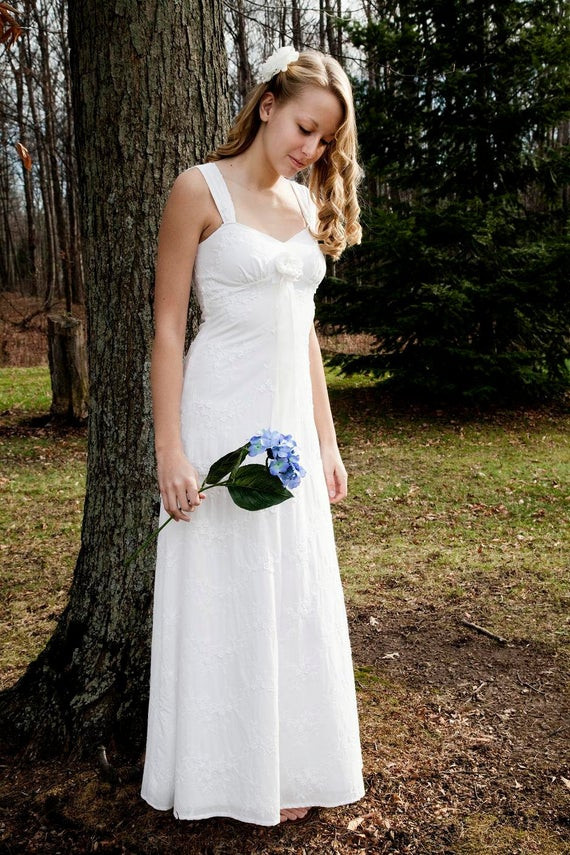 White Sundresses For Beach Wedding
 Items similar to Beach Destination Wedding Sundress size 6