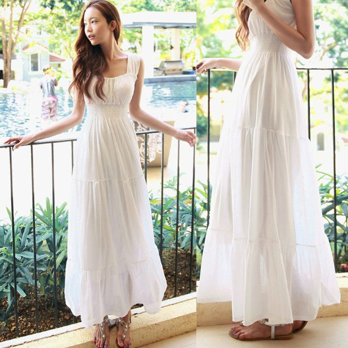 White Sundresses For Beach Wedding
 tinfitt long sundresses for women 10 sundresses