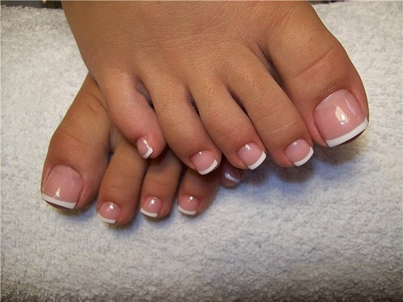 White Tip Toe Nail Designs
 Pedicures Just Got Better With These 50 Cute Toe Nail Designs