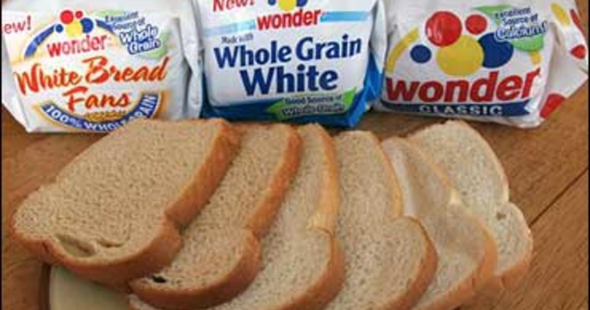 White Whole Wheat Bread
 Wonder Bread To fer Whole Wheat CBS News
