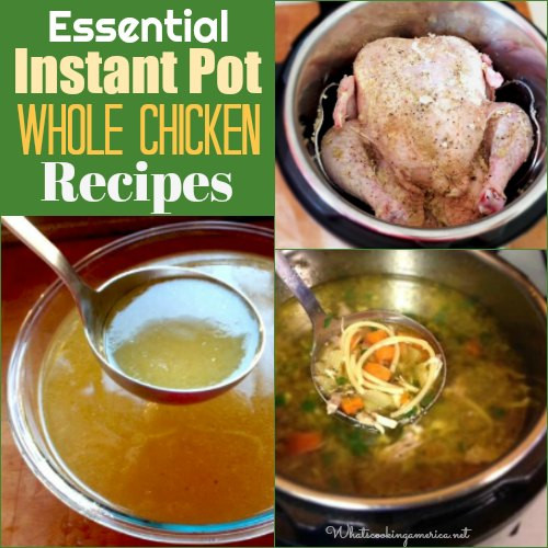 Whole Chicken Instant Pot Recipes
 Easy Instant Pot Whole Chicken Recipes in the Pressure Cooker