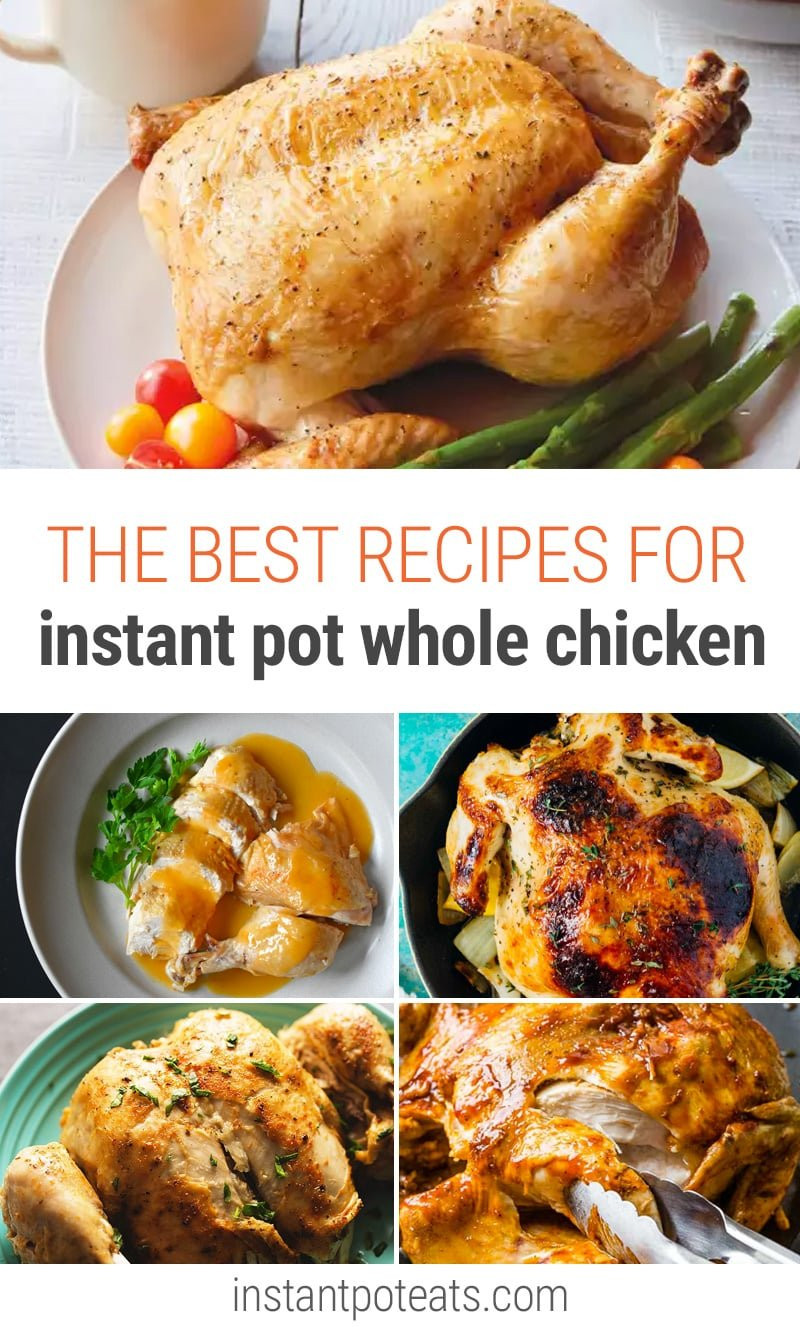 Whole Chicken Instant Pot Recipes
 The Best Instant Pot Whole Chicken Recipes Instant Pot Eats