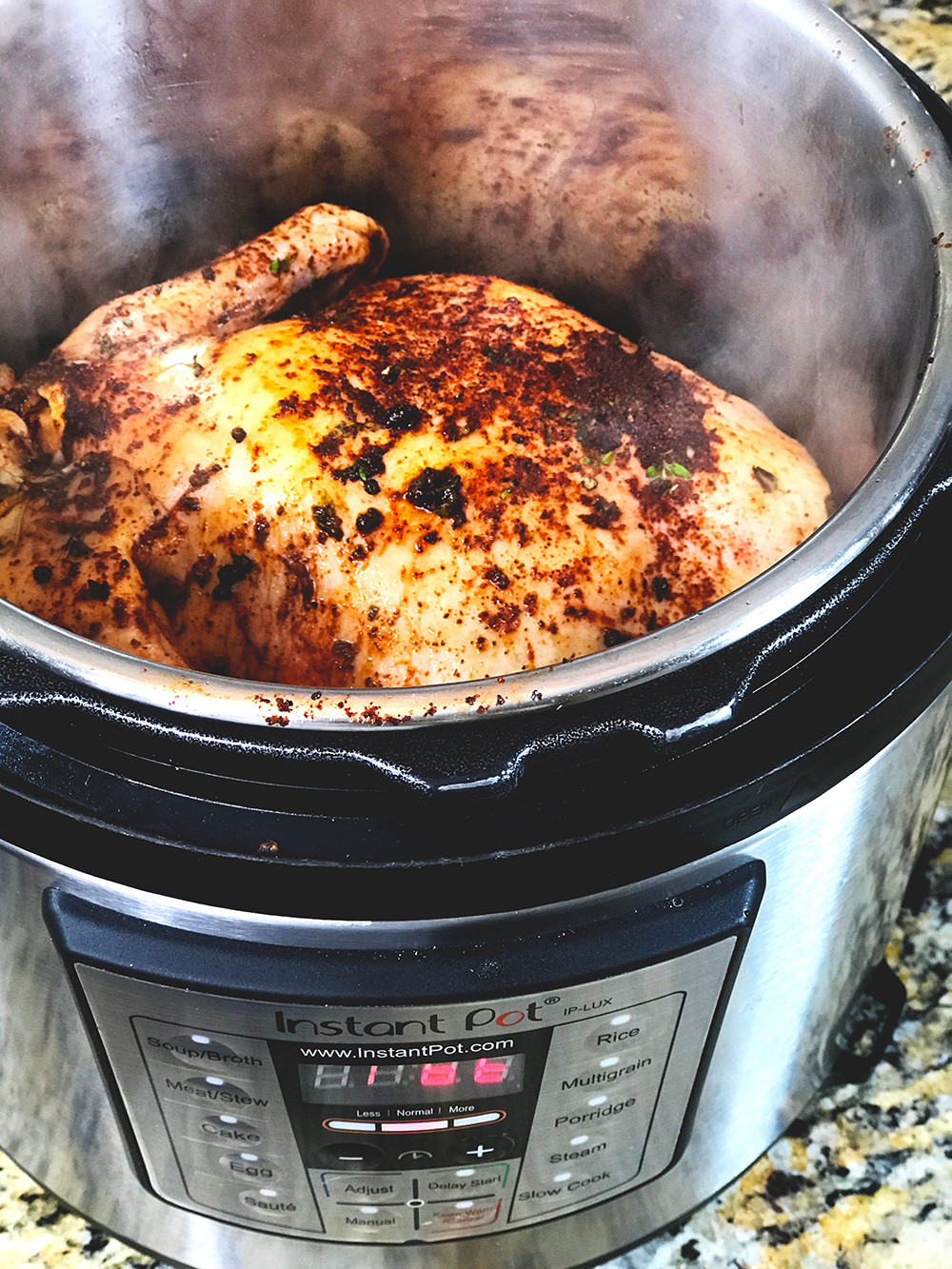 Whole Chicken Instant Pot Recipes
 Whole Chicken Pressure Cooker Recipe Using The Instant Pot